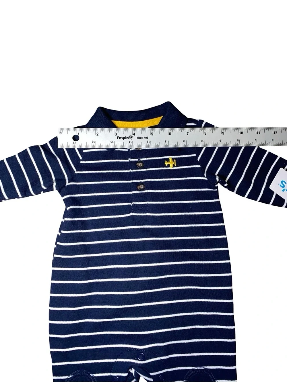 NWT Carter's Baby Boy Polo Jumpsuit (Size 3 Months)